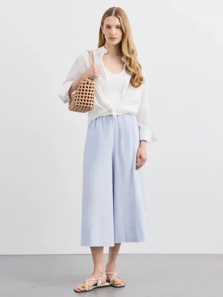 Mohito Culotte kelnės melsva