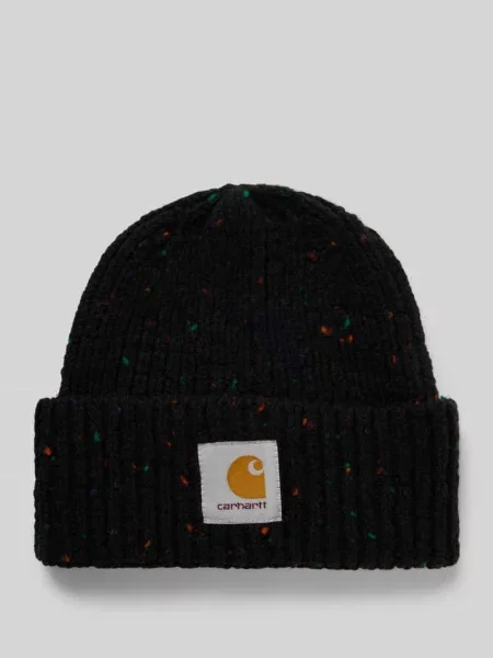 Carhartt WIP Anglistic Beanie Speckled Black Universal czarna