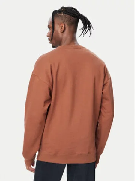 Adidas Pulóver Trefoil Essentials Sötétbarna