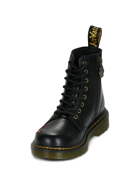 Členkové topánky Dr. Martens čierna