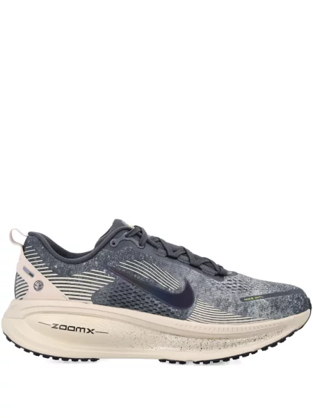 Bluza z kapturem Nike retro sznurowana skórzana szara