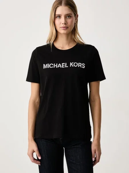 MICHAEL Michael Kors tricou pentru femei din negru