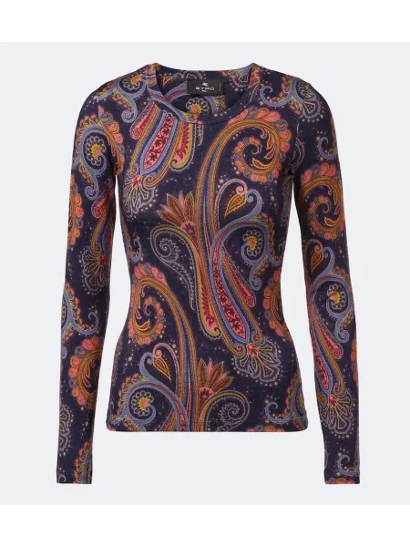 Tricou Etro cu model paisley