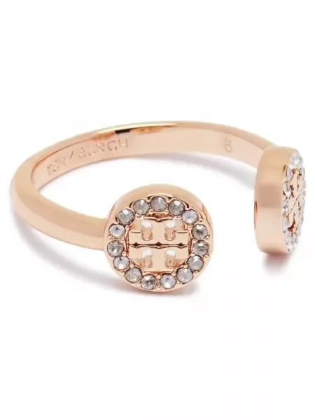 TORY BURCH Gyűrű Miller Pave sárga