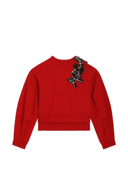 Bluza dziecięca Dolce And Gabbana czerwona