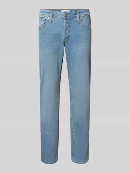 Jeansy o kroju straight fit z 5 model ‘Glenn’ Jack & Jones