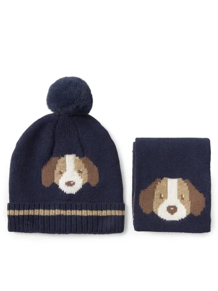 Mayoral Set čiapka a šál modrá