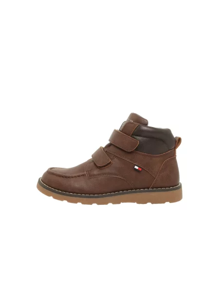 TOMMY HILFIGER Cizme MINNESOTA / închis maro