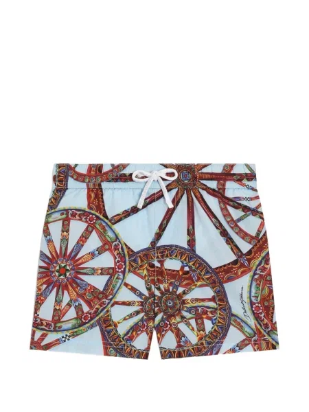 Kąpielówki dziecięce Dolce And Gabbana niebieskie