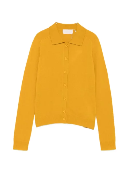Gulerat cardigan I Blues galben