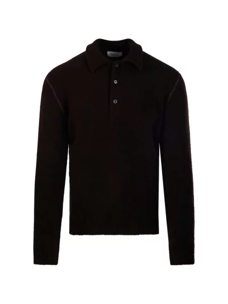 Gulerat tricou polo Diana Studio maro
