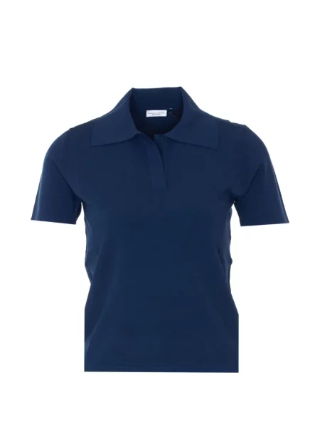 Gulerat tricou polo Roberto Collina albastru