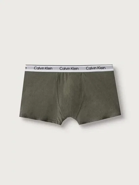 Calvin Klein Underwear priliehavé boxerky detské s elastanom zelená