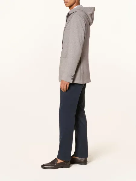 Boss Sako Hanry Slim Fit S Odnímatelným Límcem stříbrná
