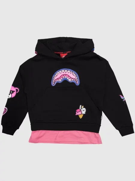 Дитяче худі Graffiti Sprayground чорне