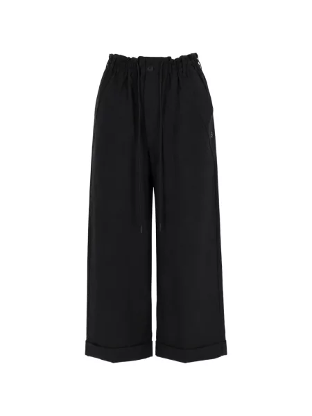Pantaloni Y-3 cu cordon negru