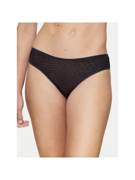 Triumph Klasične spodnje hlačke Signature Sheer črna