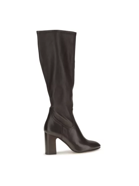 Botki Stuart Weitzman skórzane brązowe