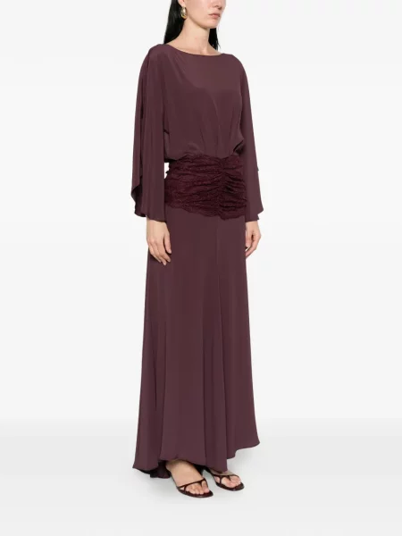 Sukienka maxi Pinko garniturowa czerwona