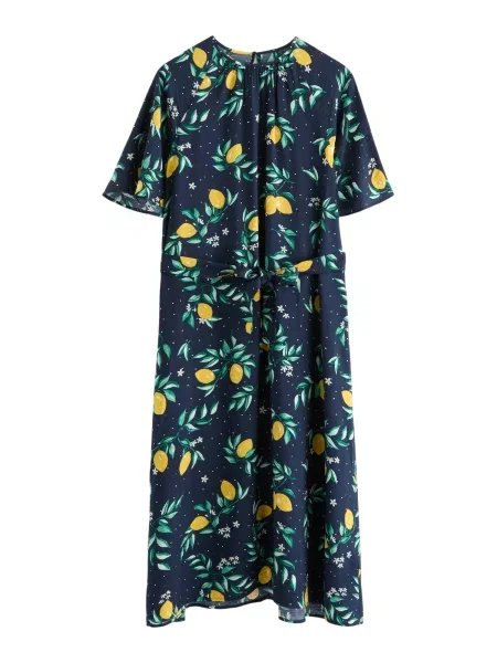 Lindex Obleka mornarska / rumena / trst bela