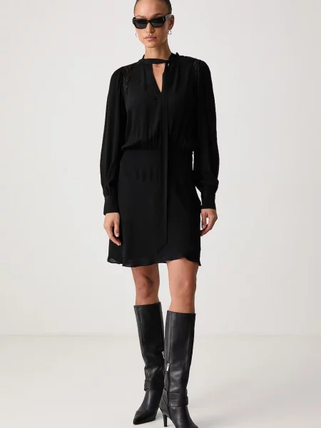 Twinset φόρεμα από μαύρο