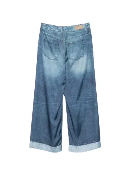 Pantaloni Liu Jo cu imagine albastru