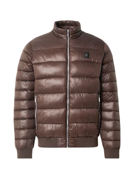 Karl Lagerfeld Prehodna jakna temno rjava