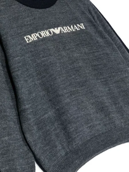 Sweter dziecięcy Emporio Armani niebieski