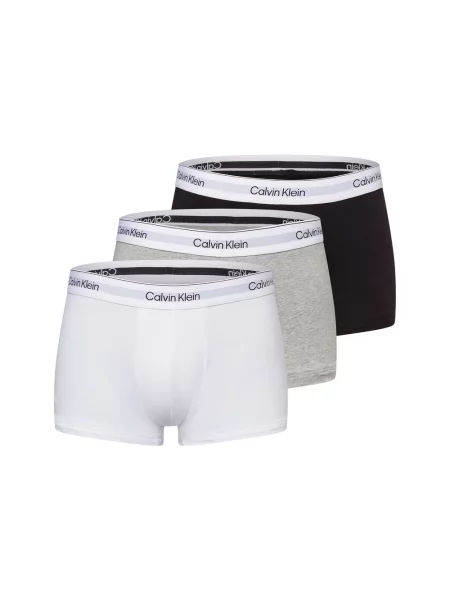 Calvin Klein Bokserki w Mężczyźni szary|biały|czarny jednolity S białe