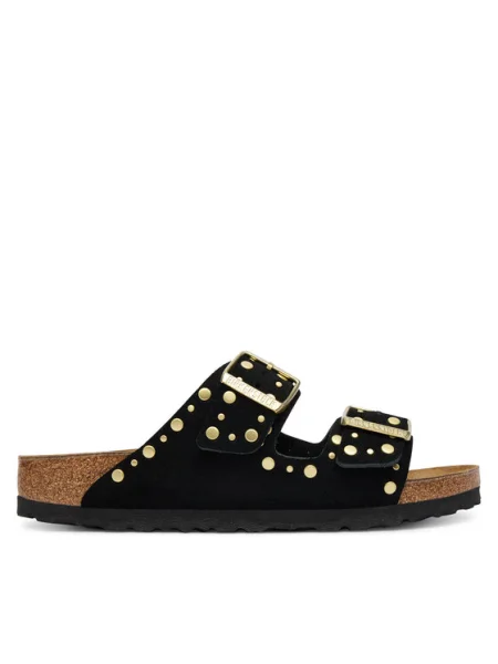 BIRKENSTOCK Šľapky Birkenstock Ciabatta Arizona melírovaná čierna