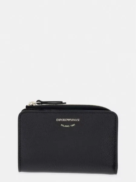 Emporio Armani portofel de piele negru