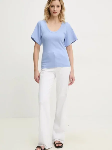 By Malene Birger t-shirt LUNAI niebieski