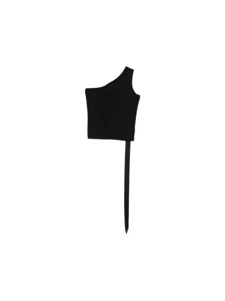 Dzianinowy top Rick Owens czarny