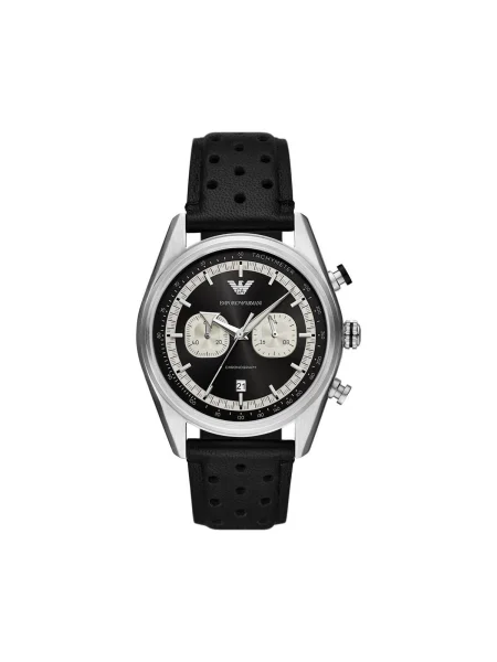 Hodinky Emporio Armani strieborná