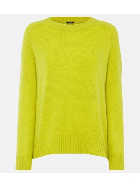 Pulover Joseph din cașmir galben