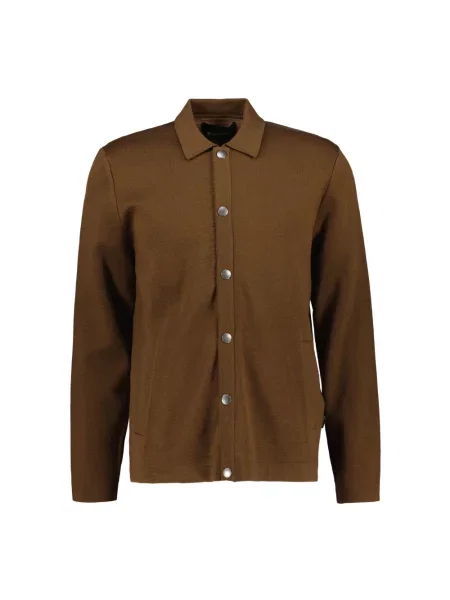Kardigan Barbour brązowy