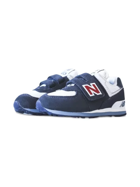 Top New Balance cu autograf alergare albastru