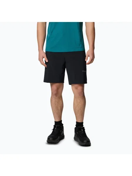 Pantaloni scurți de trekking pentru bărbați Columbia Triple Canyon II black negru