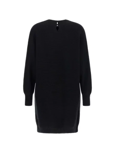 Rochie mini Brunello Cucinelli tricotate negru