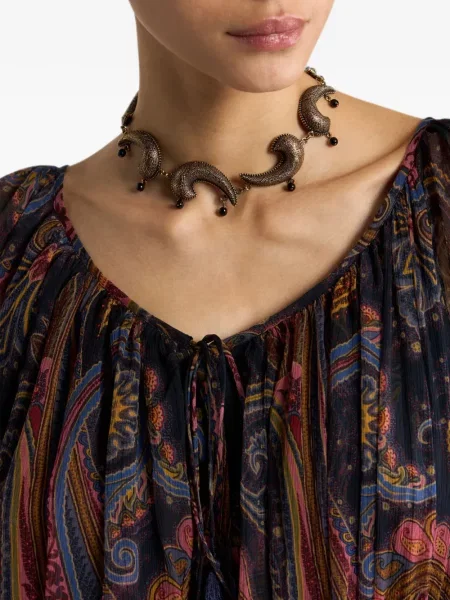 Colier Etro cu model paisley