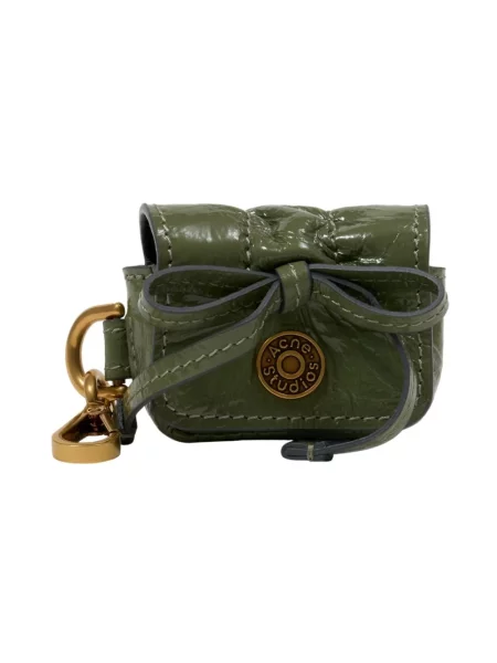 Torebka Acne Studios skórzana zielona
