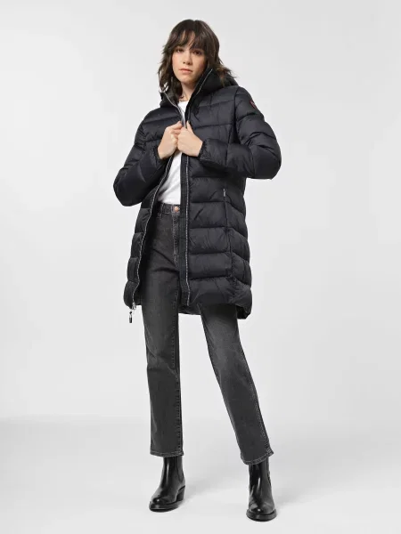 Napapijri Пальто з утеплювачем чорний