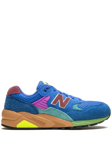 Sneakerși New Balance din piele de căprioară albastru