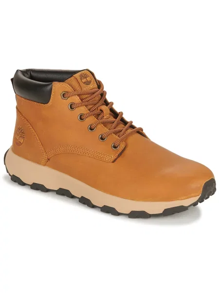 Členkové topánky Timberland hnedá