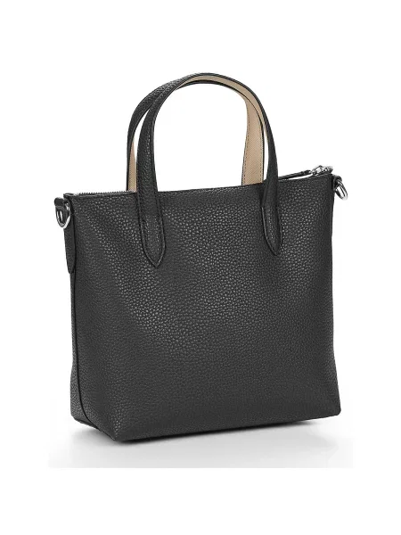 Lacoste kabelka typu tote dámska z imitácie kože čierna