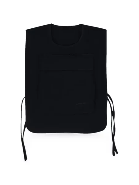 Vestă 4sdesigns cu legături negru