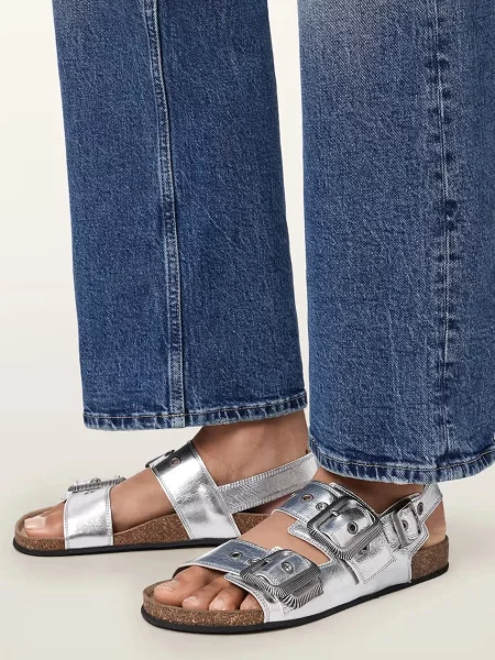 Кожаные босоножки Allsaints