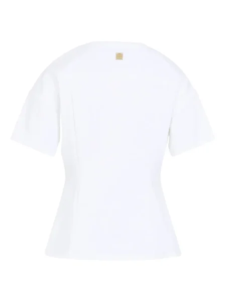 Top Elisabetta Franchi alb