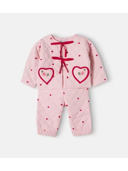 Kelnės Bebe Organic rožinė