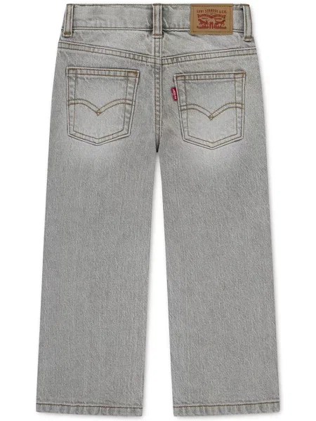 Levi's straight traperice za djecu RELAXED STRAIGHT JEANS siva